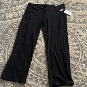 Marika black womans yoga pants with pockets